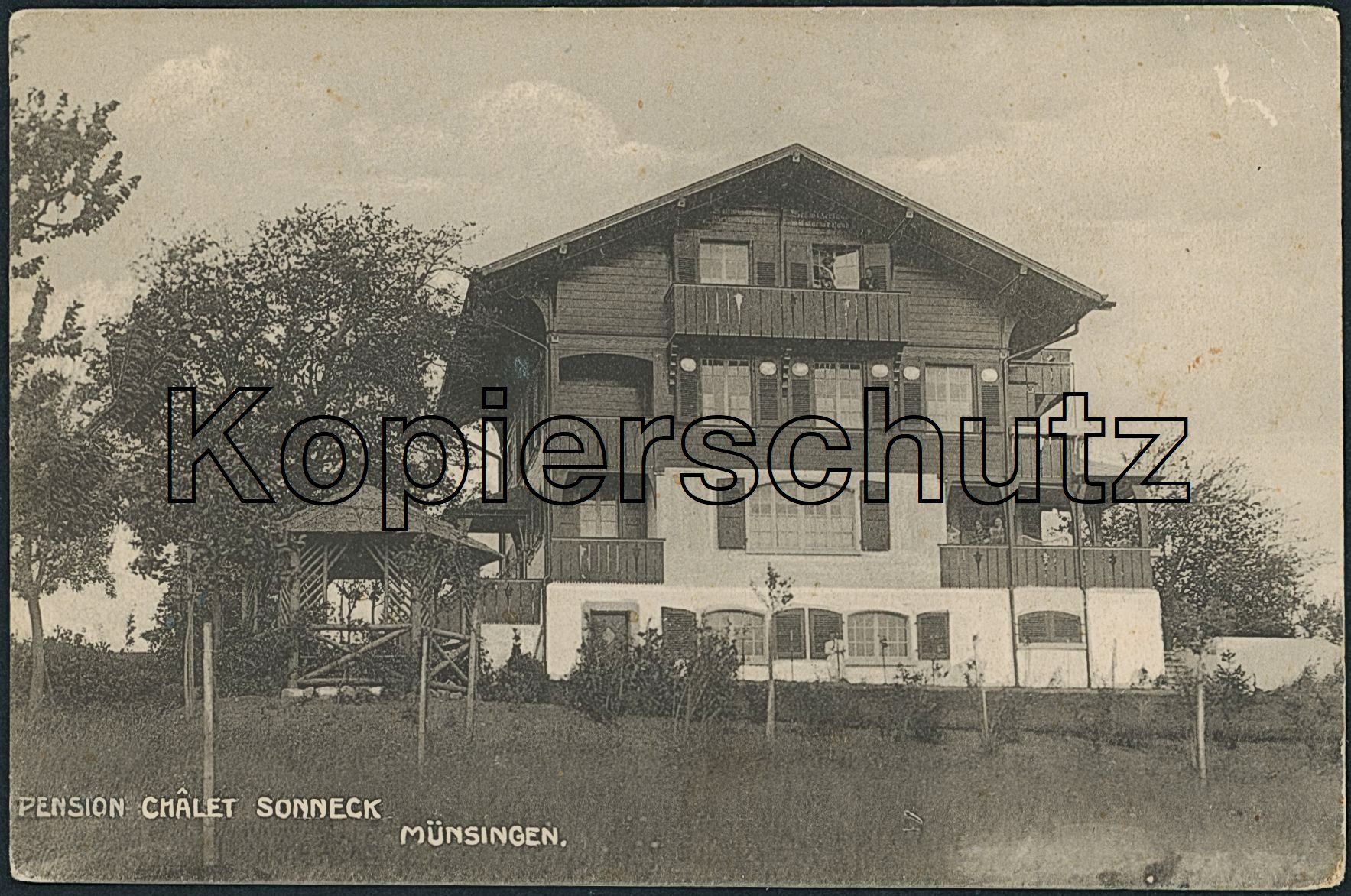 Cartes postales: BE Münsingen – D'occasion à Schindellegi par masutka7