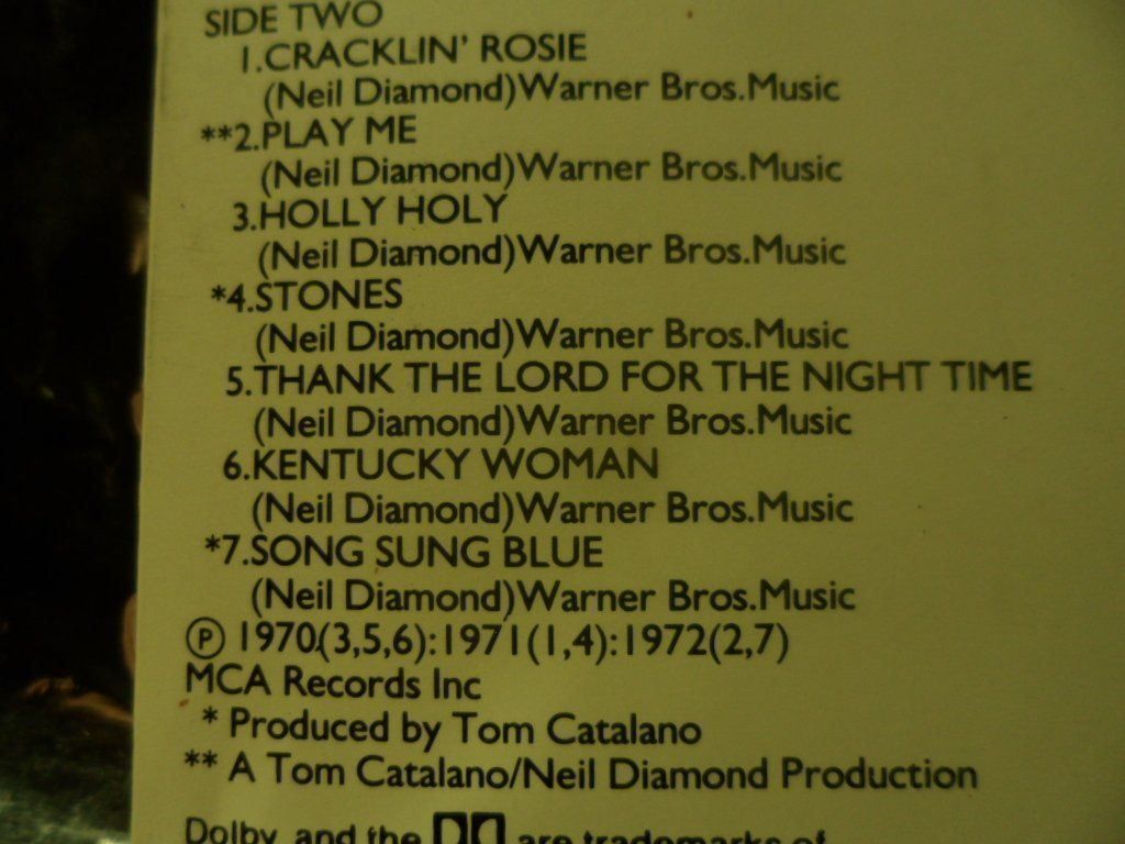 Kompaktkassetten: NEIL DIAMOND  The Best of ... – Gebraucht aus Langnau i. E. von mar_hw58 2