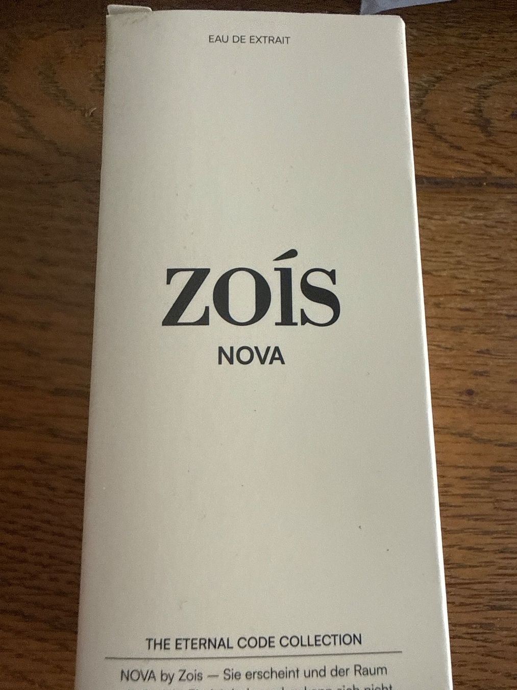 Parfum & Eau de Toilette: Zois Nova- Eau de Extrait 50ml – Gebraucht aus Teufenthal AG von MeineSchatztruhe