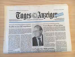 Tagesanzeiger vom SA, 4. Oktober 1975