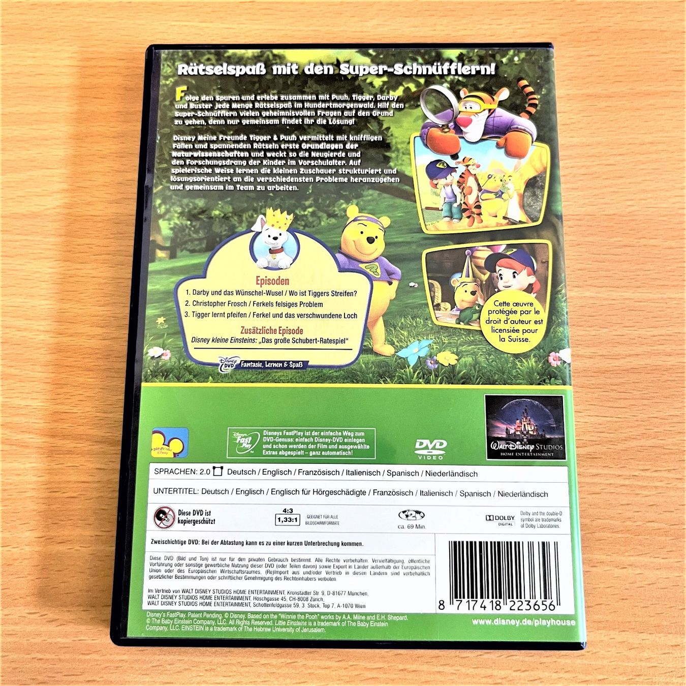 Tutti i DVDs: DVD - Meine Freunde Tigger und Puuh - Volume 6 – Usato da Amlikon-Bissegg venduto da allerlei-versand 2