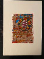 Tolle Lithographie/Seriegraphie  – Rolf Greder