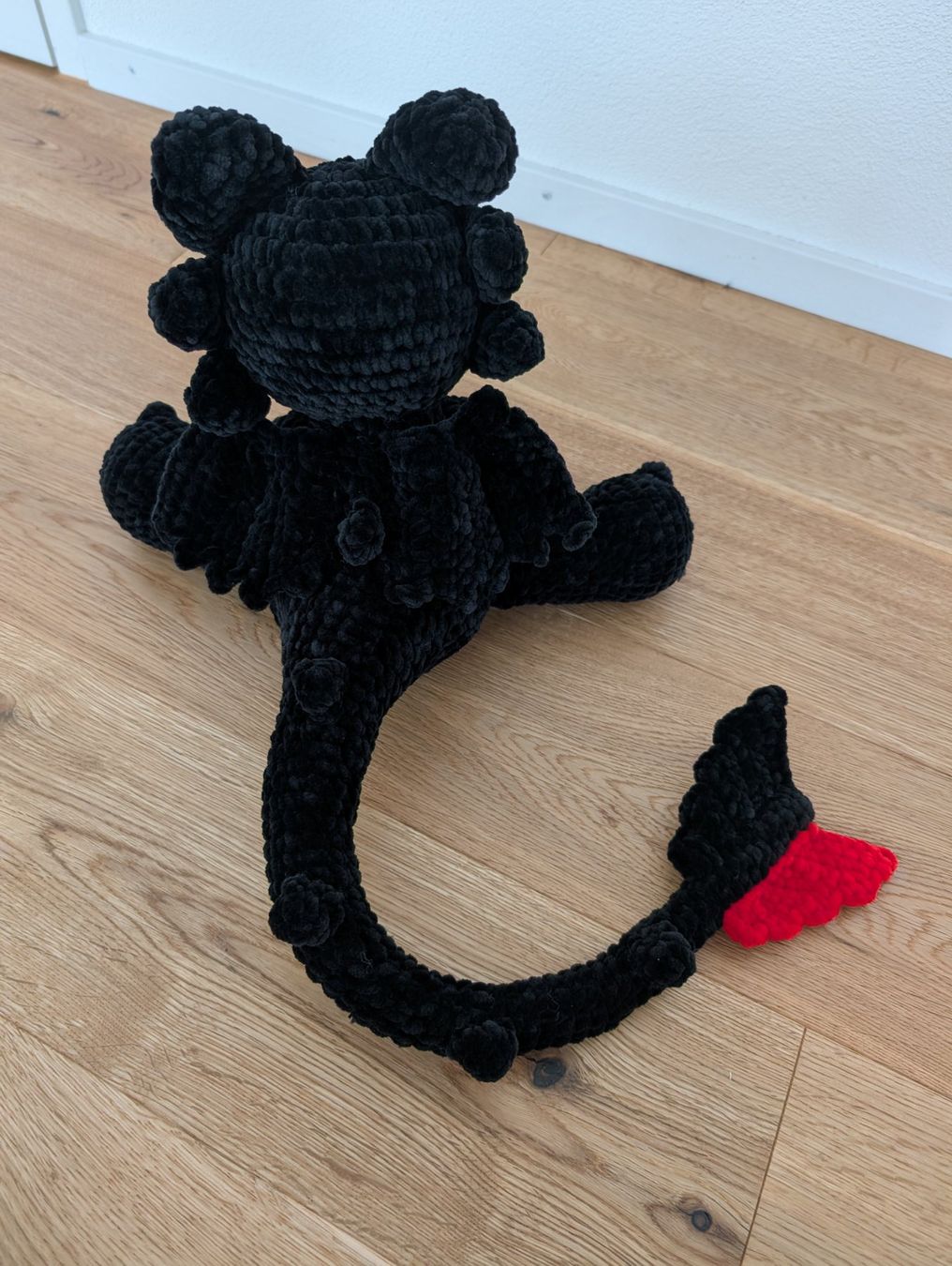 Spielzeuge: Amigurumi  Drache "Ohnezahn" 35cm – Neu (gemäss Beschreibung) aus Beromünster von Shelly9296 4