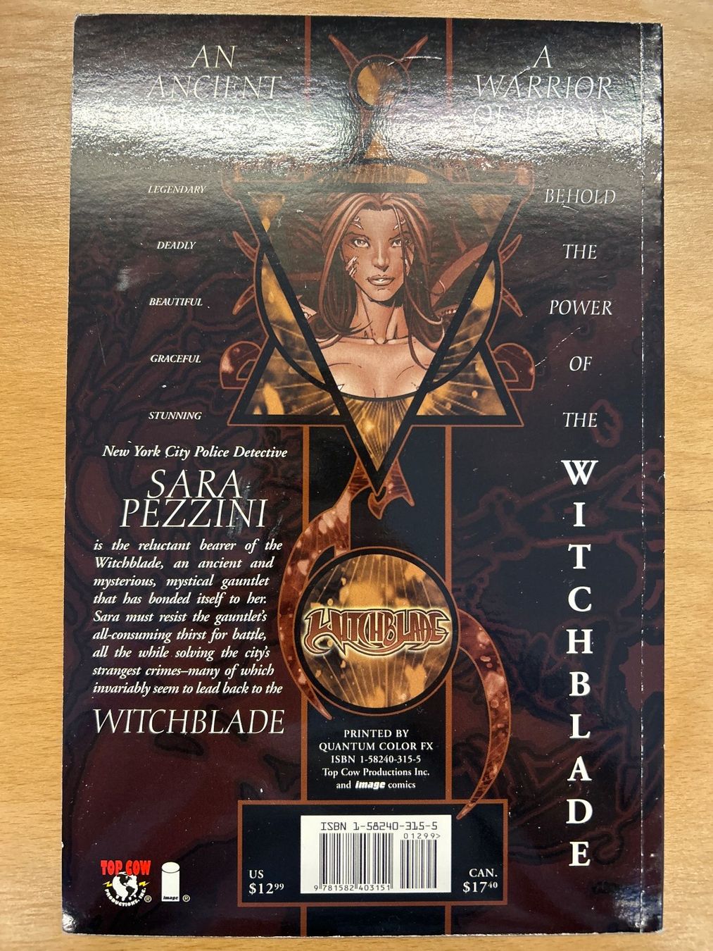 Fumetti: Witchblade: Blood Relations. Vol. 7 2003 – Usato da Bern venduto da pacolino22 1