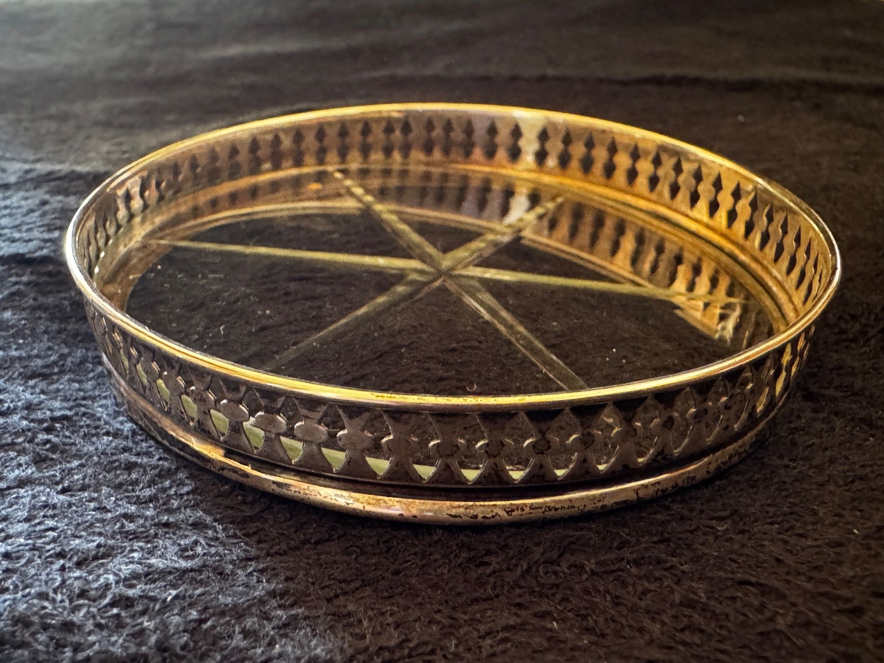 Dessous de verre: 6 Glasuntersetzer versilbert – D'occasion à Burgdorf par Tanthony 2