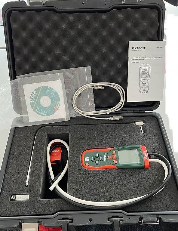 Misurare: EXTECH Anemometer und Druck Manometer HD350 – Usato da Würenlingen venduto da Markus2805