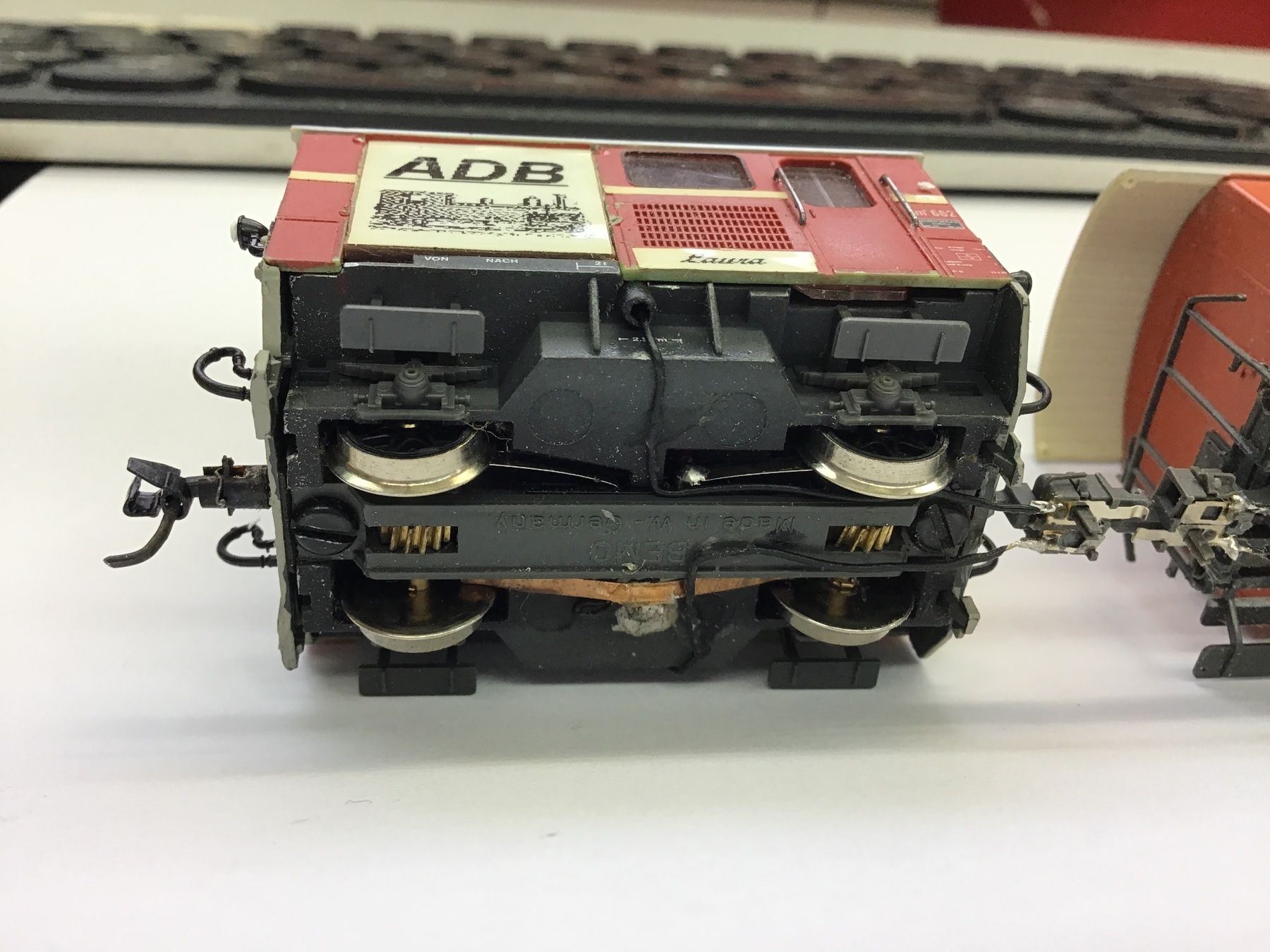 Bemo Modellini di ferrovie: ADB Triebwagen und Steuerwagen, H0, Bemo – Usato da Männedorf venduto da Modelle-aller-Art 1