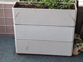6 Stück Balkon oder Mauer Blumenkistli