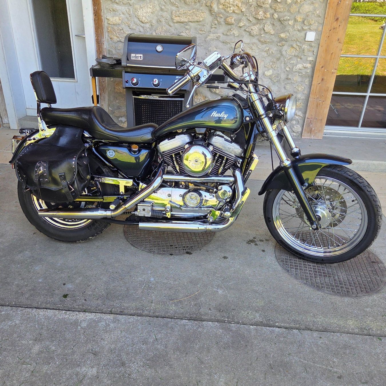 Harley-Davidson Chopper: Harley Davidson XLH 1200 – Gebraucht aus Matzendorf von roufu34