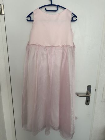 Mädchenkleid Rosa Gr. 140 Kommunion Hochzeit Festlich