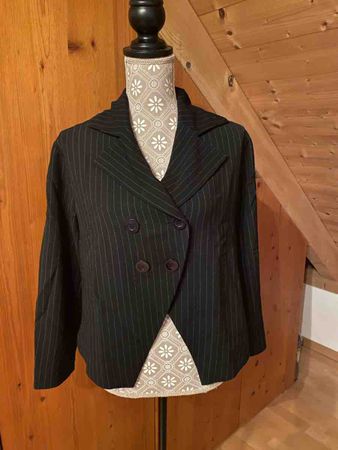 Damen Blazer Bitte Kai Rand Nadelstreifen Gr 38