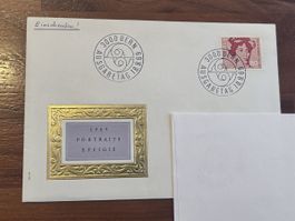 Schweizer Briefmarke - Ersttagsbrief 1969 Portraits Effigie!