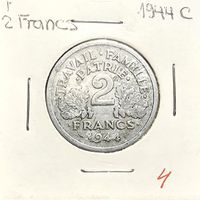 Frankreich-2 Francs 1944