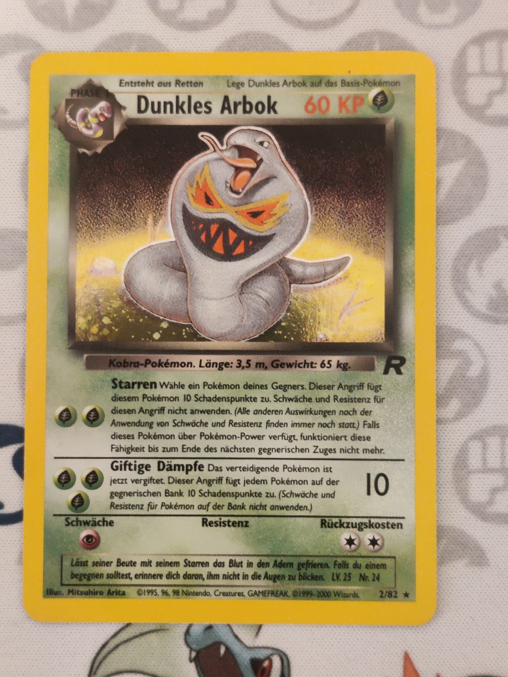 Pokémon Carte collezionabili: Team Rocket Ärger Themendeck Jahr 2000 – Usato da Steffisburg venduto da HMStufi 1