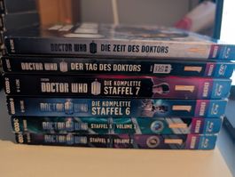 Doctor Who Blu Ray Boxset - Staffel 5 6 7 + 2 specials