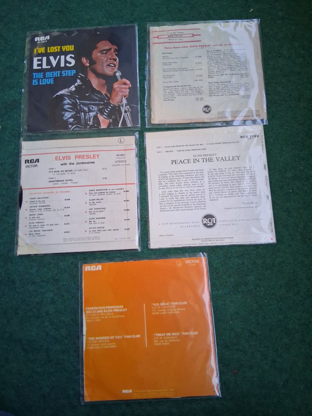 Dischi in vinile: Disques Vinyles Elvis Presley – Usato da Aigle venduto da Marcagapit 1