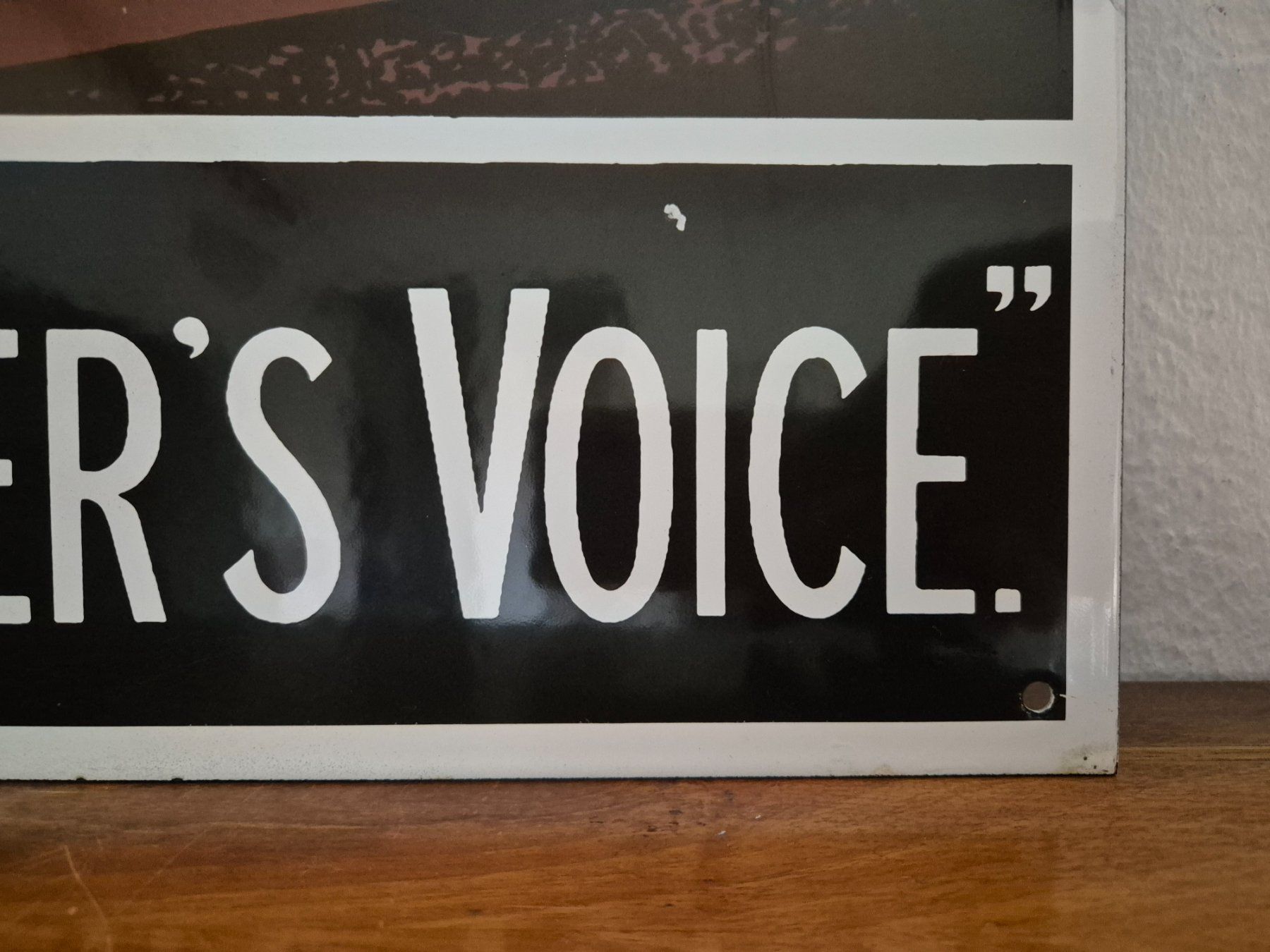 Insegne: Emailschild His Masters Voice Schallplatte Emaille Schild – Usato da Schaffhausen venduto da pfanis09 3