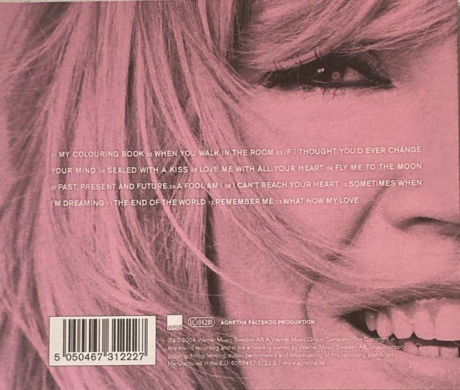 CD: Agnetha Fältskog – My colouring book – Usato da Grüningen venduto da azulverde 1