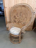 Holzsessel Sessel Natur Rattan natur
