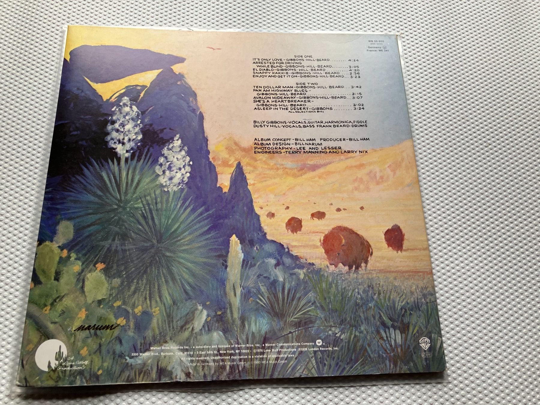 Dischi in vinile: ZZ Top – Usato da Aarwangen venduto da Jukebox3 1