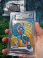 NBA LaMelo Ball RC 2020–21 Panini Mosaic Gold Wave BGS 9.5🏀