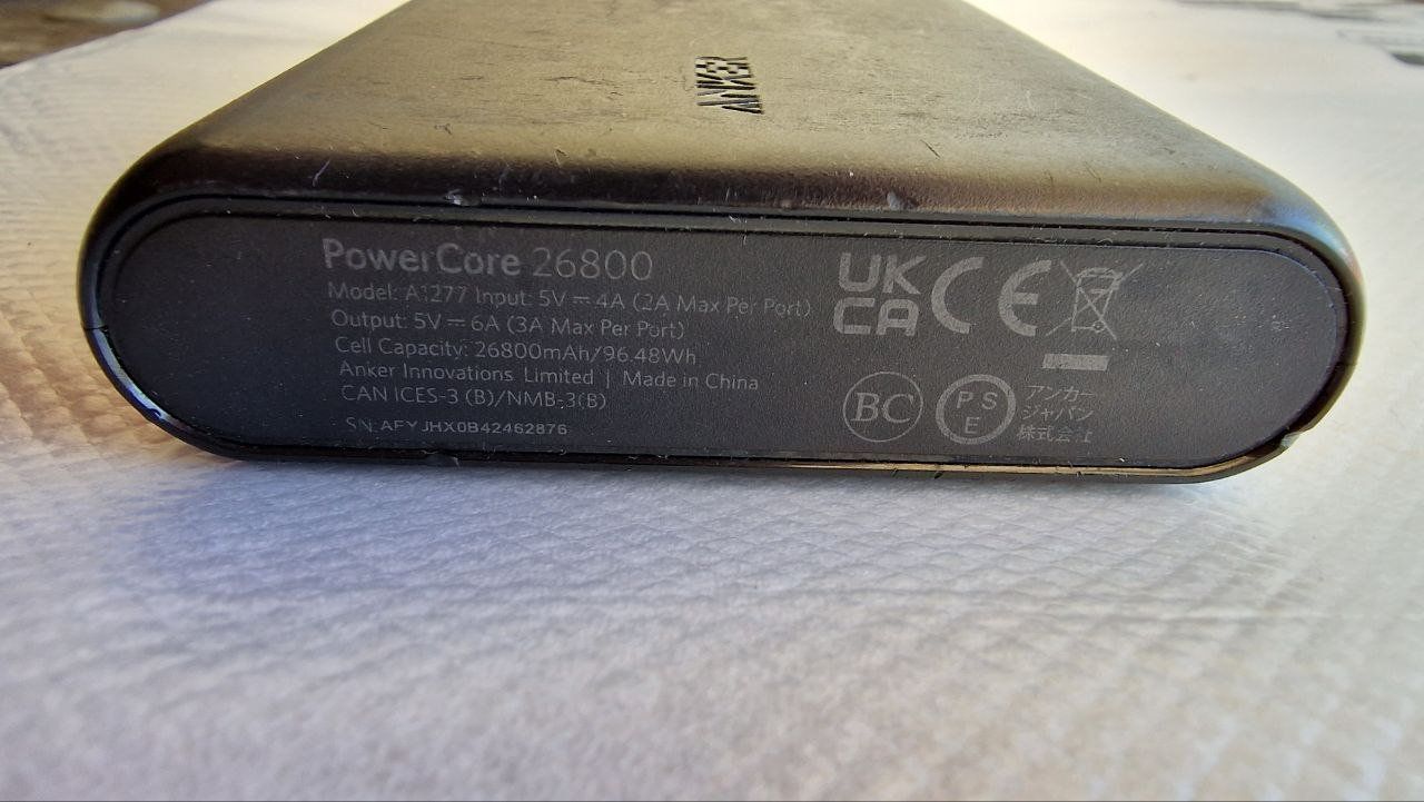 Batterie: Anker Powerbank 26800 – Usato da Blumenstein venduto da olka007 1