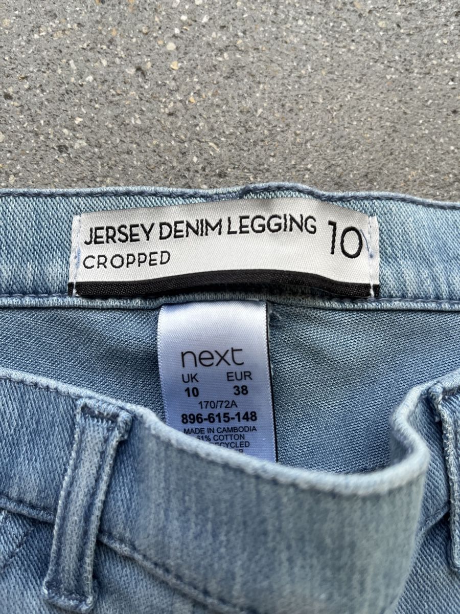 Next Leggings: Next Jeans Leggings Denimlook, Gr. 38 – Gebraucht aus Rorschacherberg von Kpas 1
