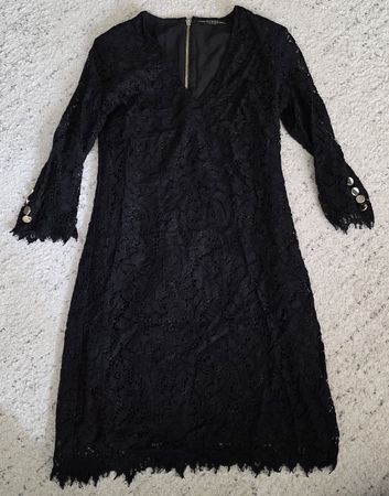 Robe dentelle noire Guess élégante XS