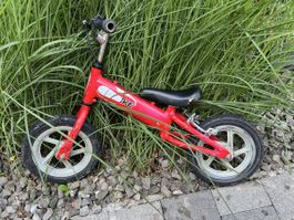 Laufvelo Rot von IKE, Sommerfahrzeug für Kinder. 49 Zeichen
