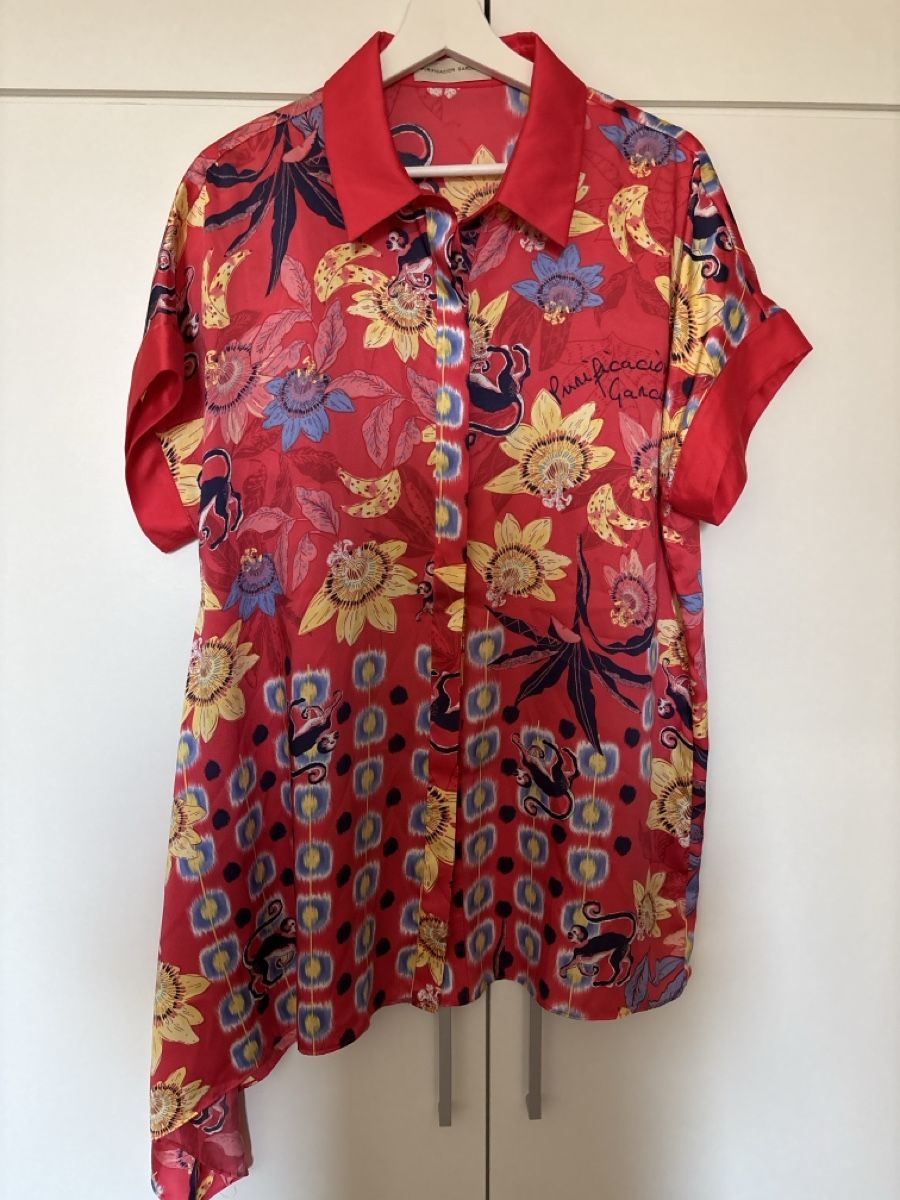 Camicette: Purificacion Garcia Bluse gr.L – Usato da Nebikon venduto da Draga25