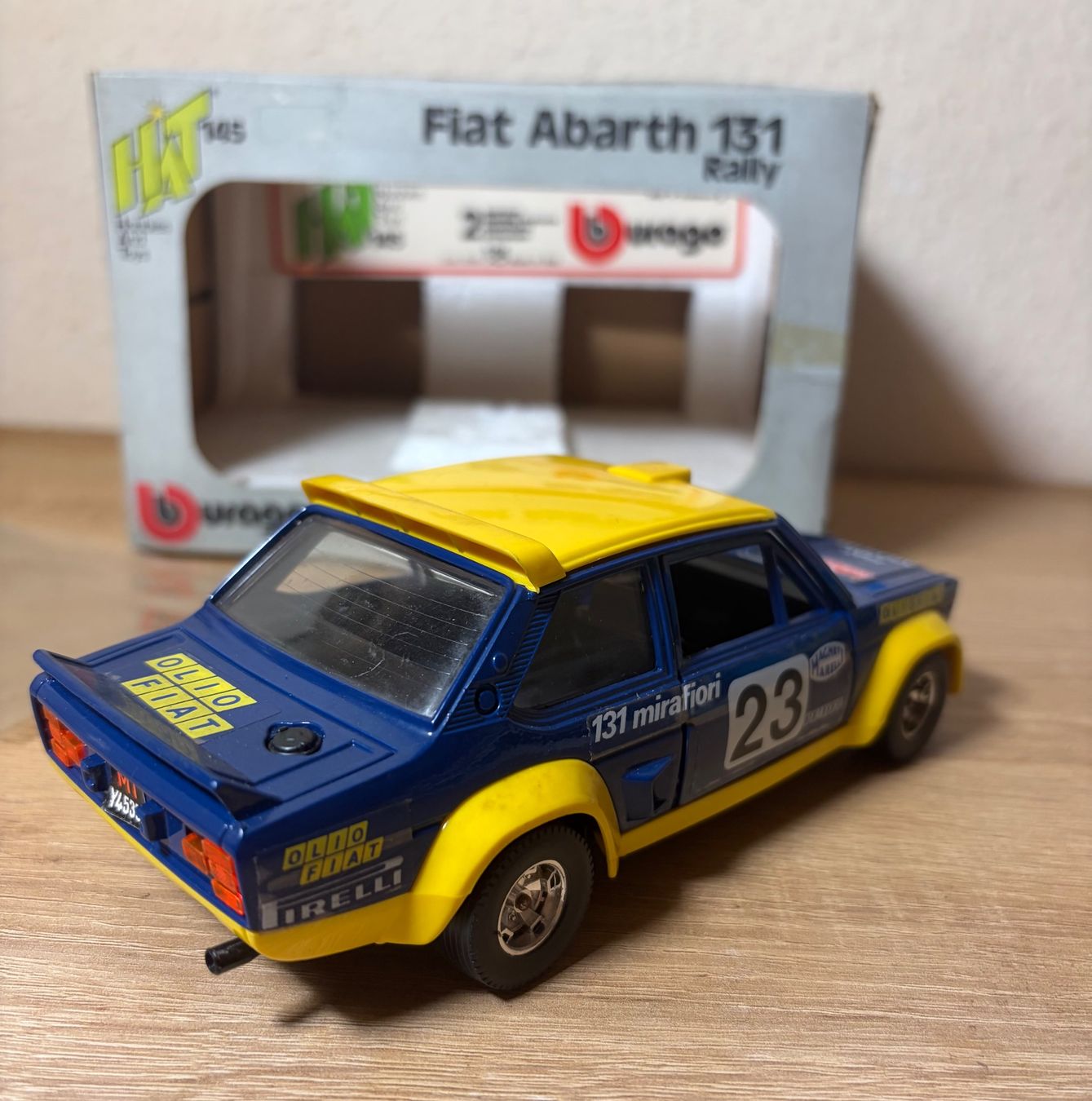 Abarth Modellini d'auto: Fiat Abarth 131 Rally Bburago 1/24 – Usato da Thusis venduto da chur_city 1