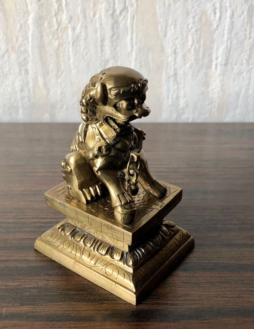 Statuette: Löwe aus Messing – Nuovo (secondo la descrizione) da Balzers venduto da Kubus 1