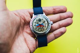 Wostok Amphibia Vintage Mechancal 200m Diver Herren Uhr