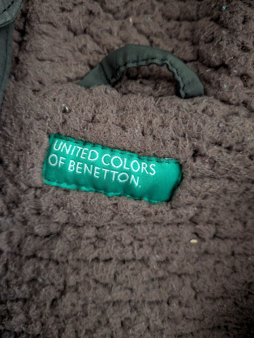 Benetton Giacche & Cappotti: Benetton Winterjacke, Khaki, ca. Gr. 92/98 – Usato da Hinteregg venduto da Pribezh 1