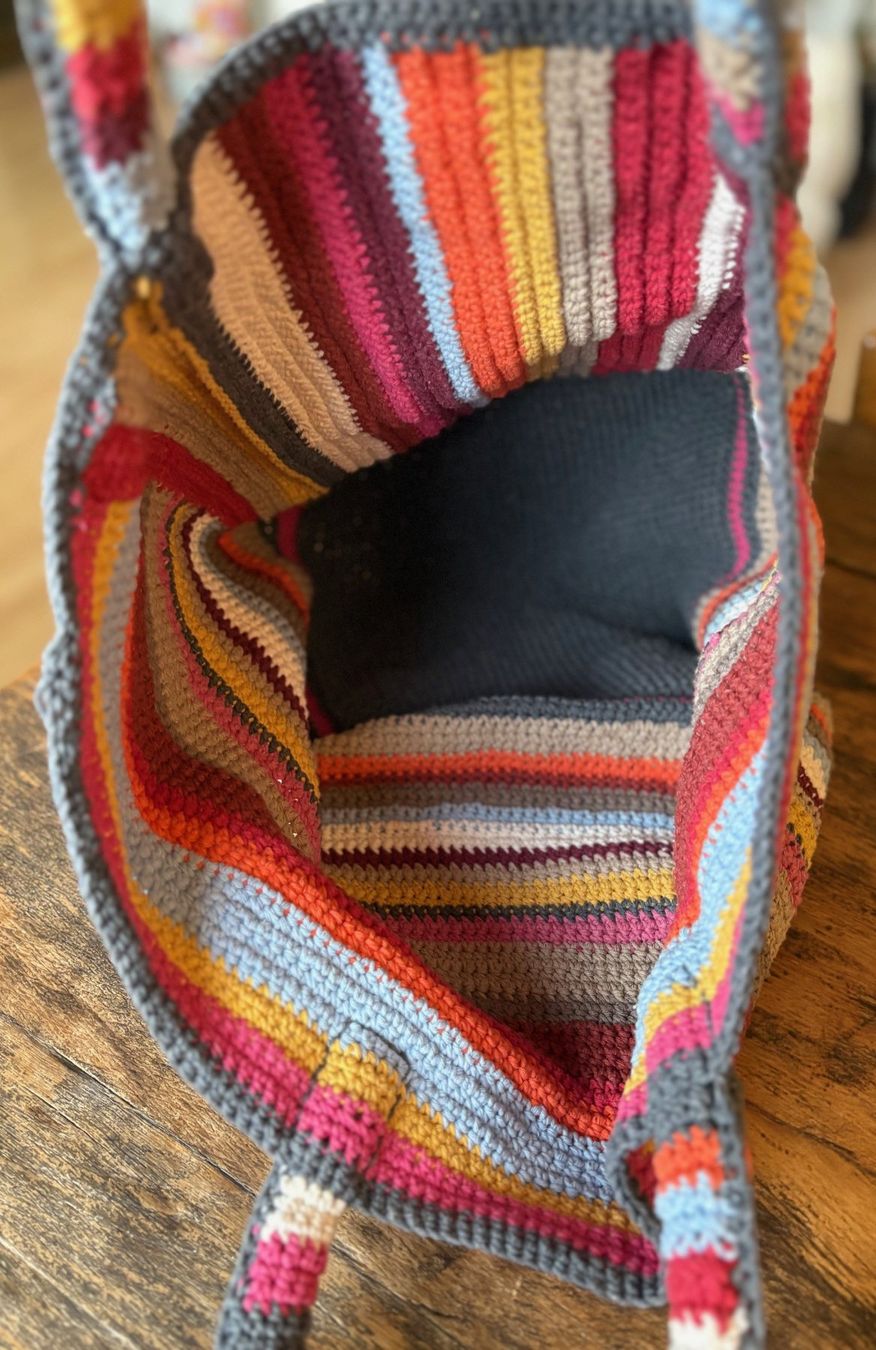 Taschen für Damen: BAG EN CROCHET HANDMADE! PIÈCE UNIQUE – Neu und originalverpackt aus Locarno von NicoNion 5