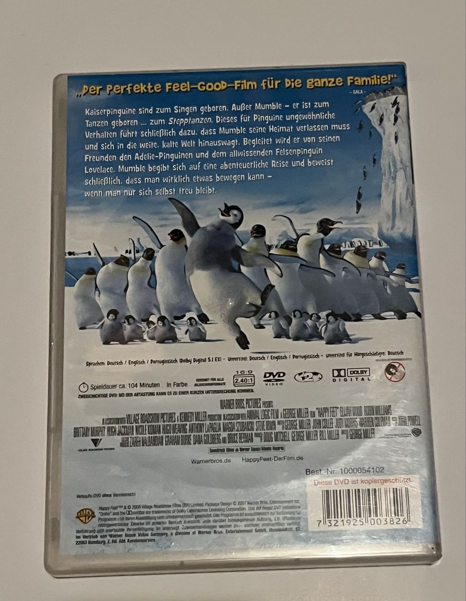 Tutti i DVDs: Happy Feet DVD – Usato da Bern venduto da hispano74 1