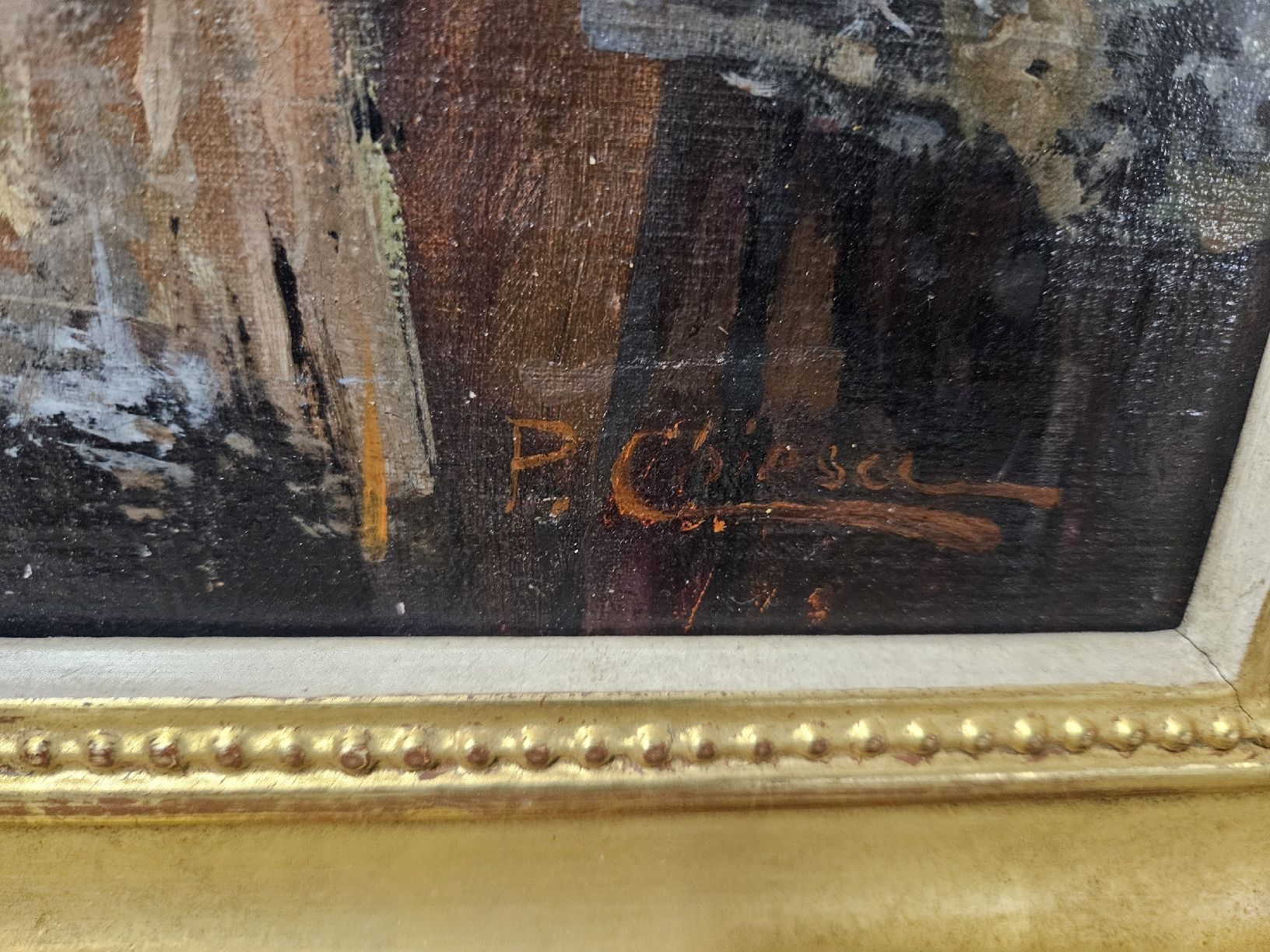 Gemälde: gemälde p.chiesa öl – Gebraucht aus Schwellbrunn von Omega-alpha 6