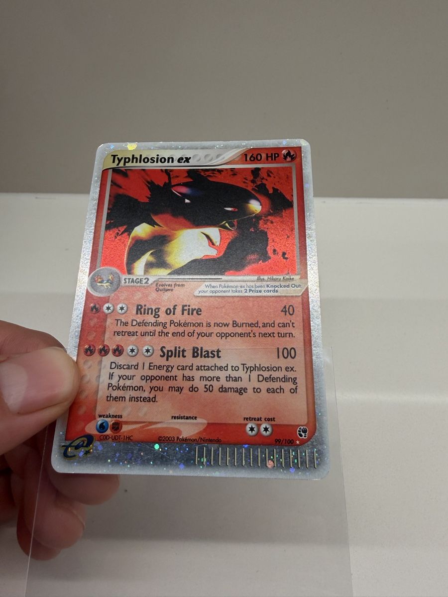Pokémon Cartes à collectionner: Thyplosion ex Ultra Rare ex Sandstorm 2003 – D'occasion à Arlesheim par WungaBunga 5