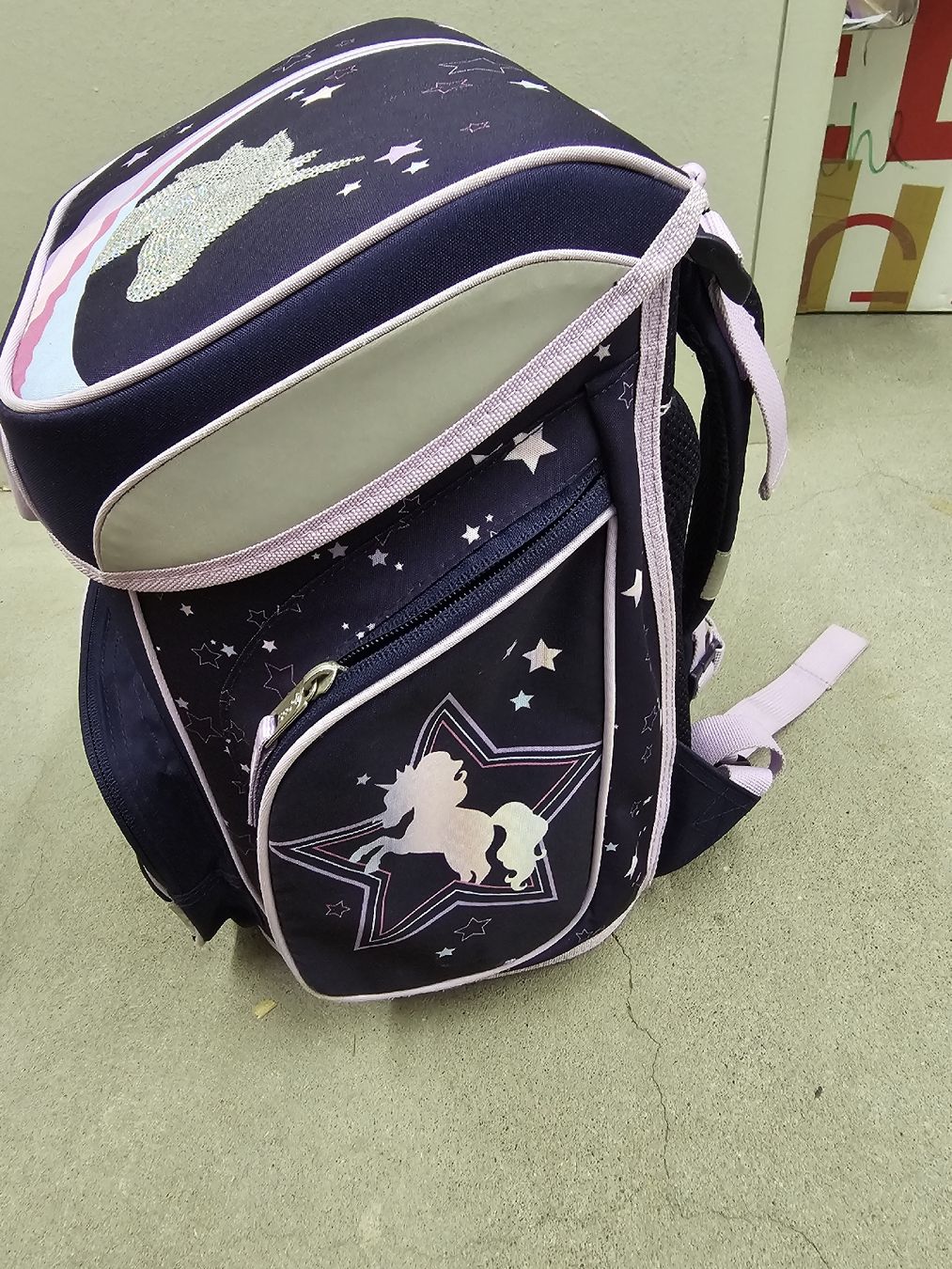 Borse & Zaini: Scooli Schulrucksack Einhorn, Top Zustand – Usato da Wettswil venduto da Alena.RR 2