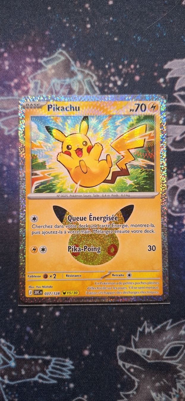Pokémon Sammelbilder & Trading cards: Pikachu 15/30 - 30th Anniversary FR – Neu (gemäss Beschreibung) aus Petit-Lancy von Kara_TCG 1