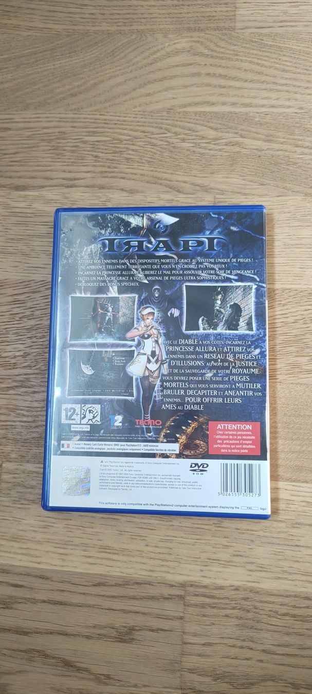 Giochi: Jeu PS2 Trapt, bon état – Usato da Lausanne venduto da Prahiena 1