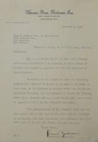 Benjamin F. Zeidman (1896-1970) Produzent - sign. Brief 1925