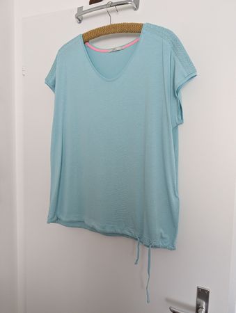 Cecil Kurzarm Shirt Türkis Gr. L, neuwertig!
