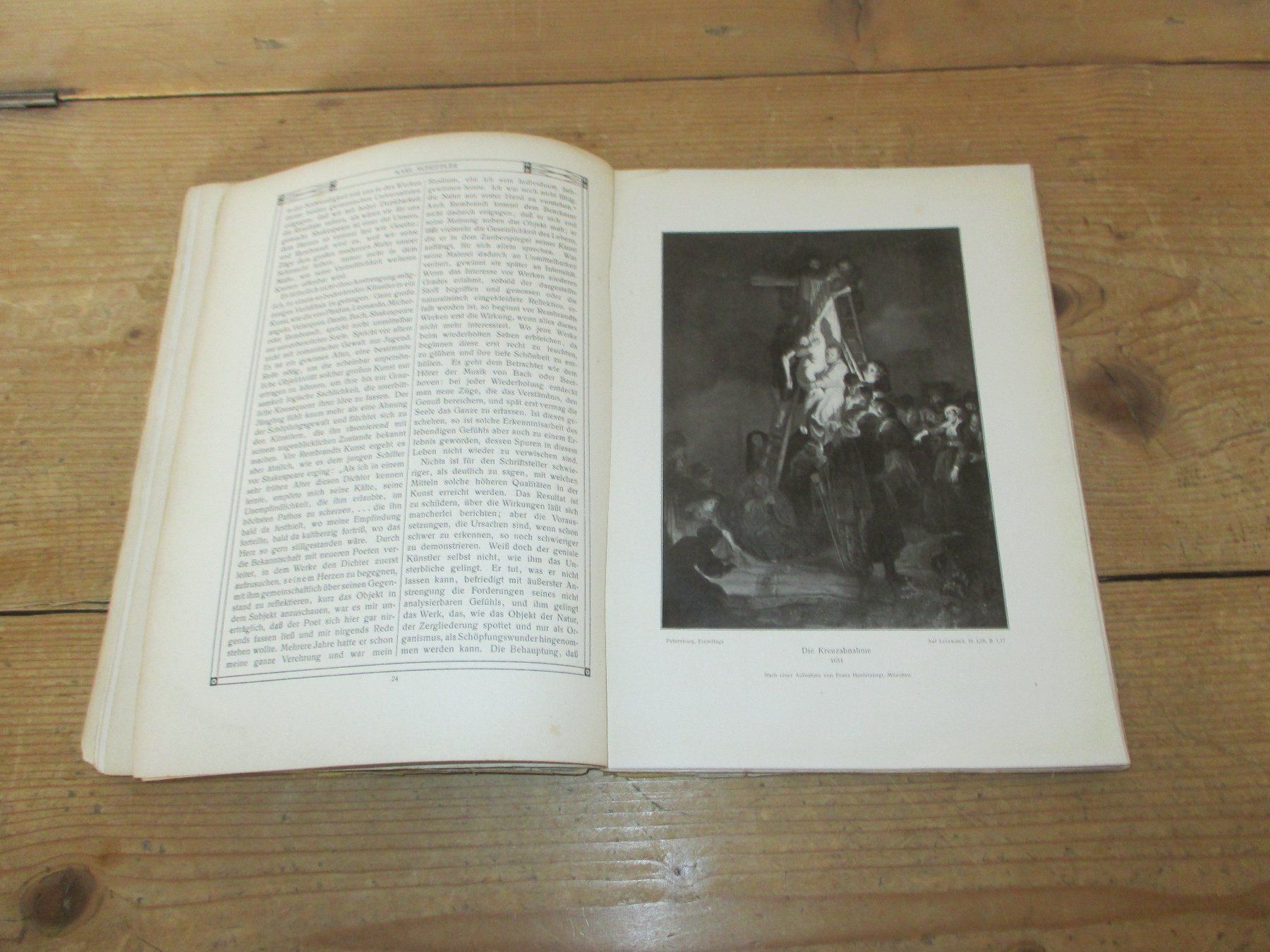 Libri: Rembrandt Almanach 1906/07 – Difettoso da Flims - Dorf venduto da Stagediver 6