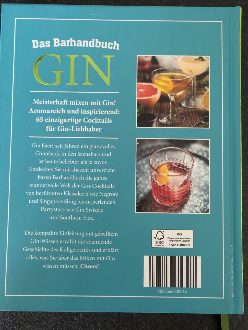 Livres: GIN - Barhandbuch – D'occasion à Thörishaus par happykit 1
