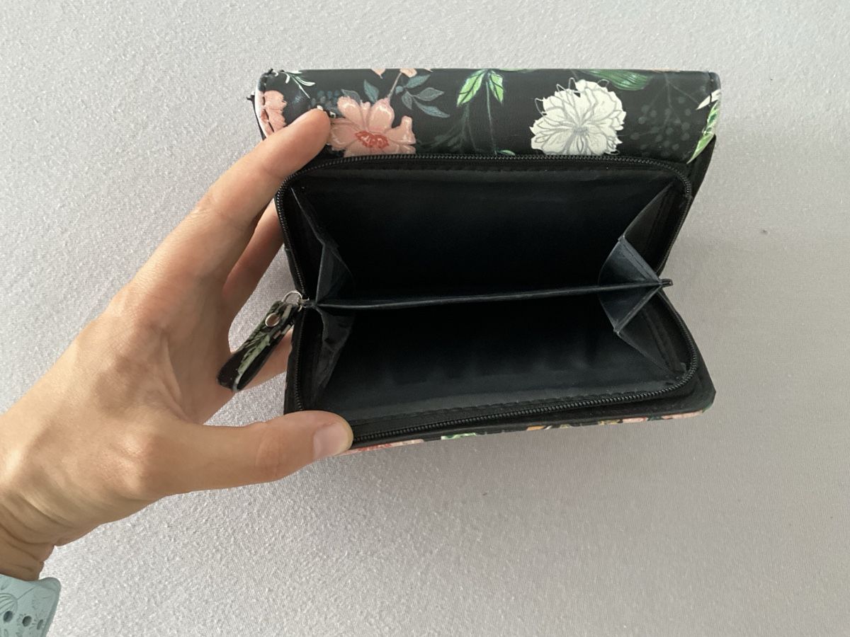 Brieftaschen: Geblümtes Portemonnaie /Geldbeutel – Gebraucht aus Lenzburg von san_7gqg 3