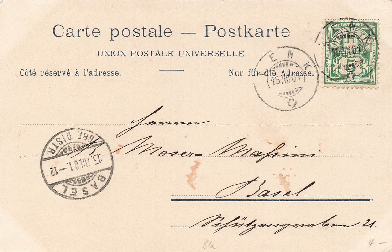 Cartes postales: Gruss von der Lenk – D'occasion à Biasca par Blenio71 1