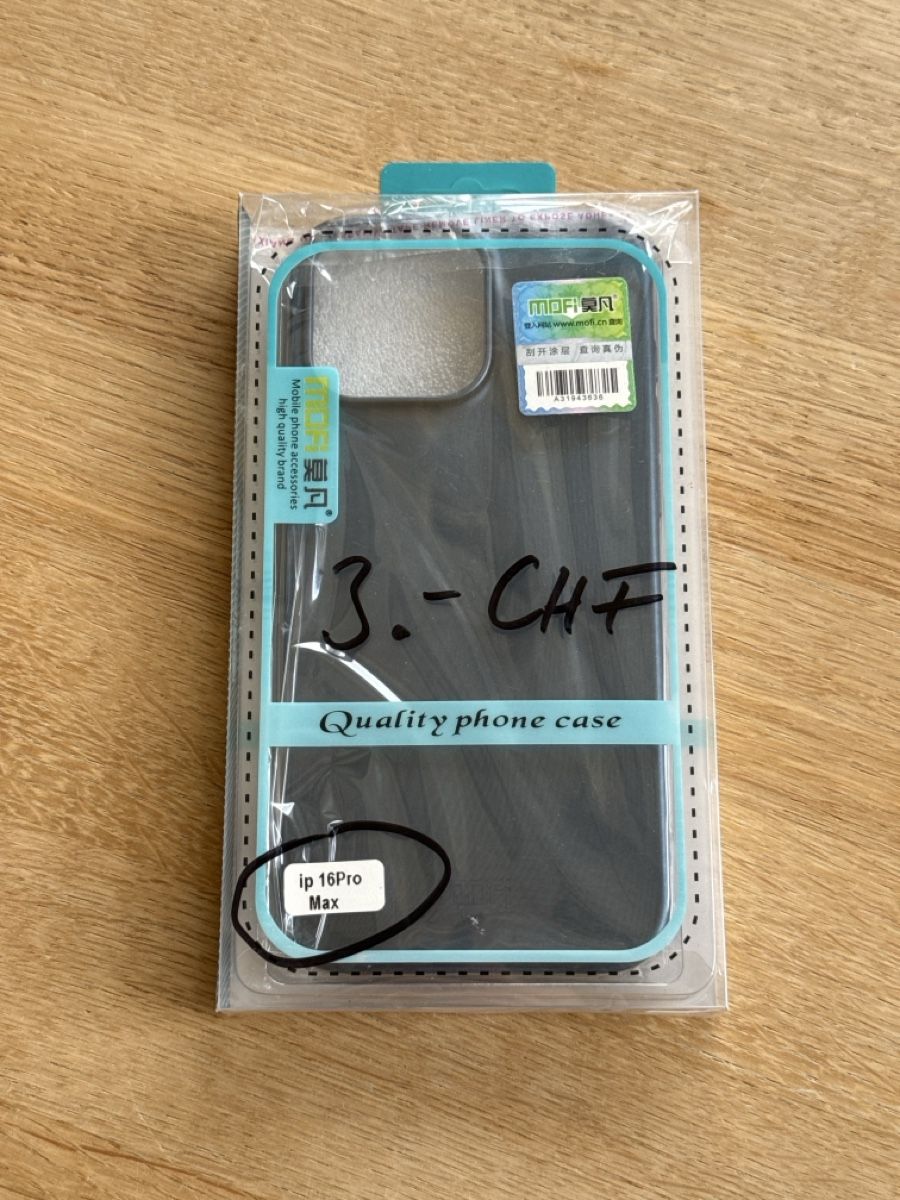 Cover & Protezioni schermo: MOFI iPhone 16 pro Max case – Nuovo (secondo la descrizione) da Rüti ZH venduto da DB_Trades 1