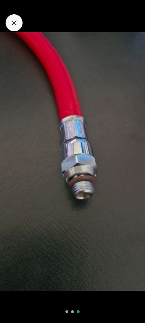 Respiratori & Giubbotti: Miflex MDSchlauch rot 62 cm  – Nuovo (secondo la descrizione) da Ernen venduto da Ciao144 2