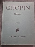 Klaviernoten- Chopin Walzer